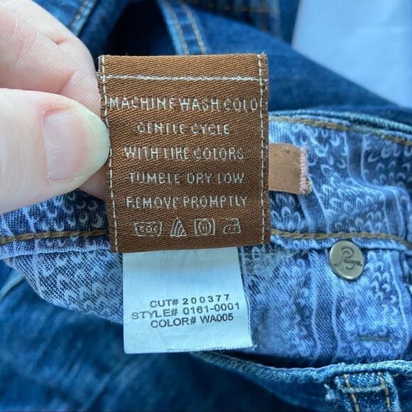 Paige Melrose Straight Leg Jean 25 - Picture 7 of 7